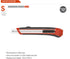 DORCO S102 Snap-Off Utility Knife + Precision 9mm (11 Blades) with Comfort Grip and Auto-Lock System – Professional Craft and Office Tool...