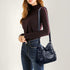 Women Crossbody Bag PU Leather Shoulder Purse Ladies Crossover Bags Lightweight Multi-Pocket Satchel Messenger Bag...