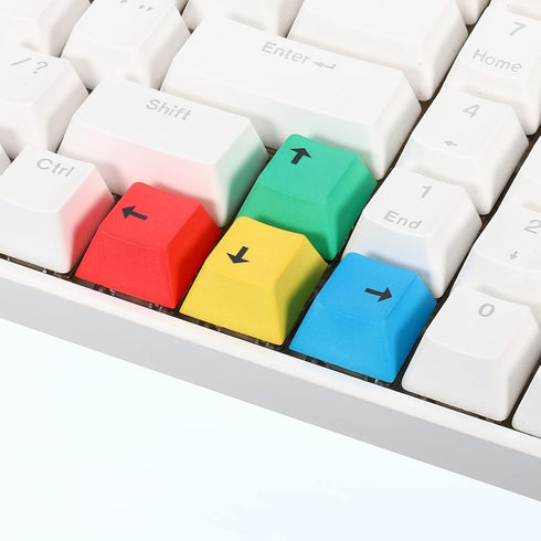 PATIKIL Mechanical Keyboard Keycaps, 1 Set Keyboard Replacement Universal W S D a Esc Up Down Keys, Multicolored...
