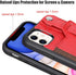 TOOVREN for iPhone 11 Wallet Lanyard Case Protective Cover with PU Leather Card Holder Adjustable Detachable Phone Lanyard Stand Strap for iPhone ...