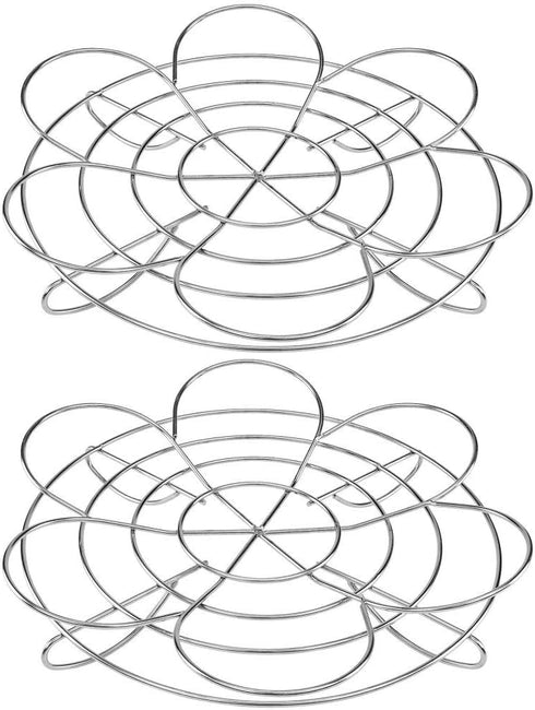Southern Homewares Canning Rack for Pressure Cooker – Reversible Stacking System for Mason Jars & Food Storage, 2-Pack...