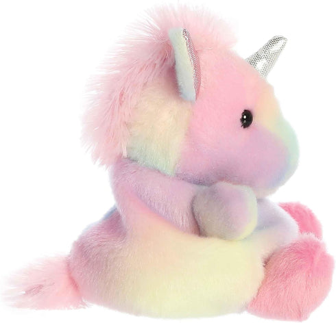 Aurora® Adorable Palm Pals™ Sorbet Unicorn™ Stuffed Animal - Pocket-Sized Play - Collectable Fun - Rainbow 5 Inches...