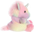 Aurora® Adorable Palm Pals™ Sorbet Unicorn™ Stuffed Animal - Pocket-Sized Play - Collectable Fun - Rainbow 5 Inches...