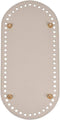 PH PandaHall 1pc Crochet Bag Bottom Oval Long Crochet Shaper Base 9.8 x 4.7" Oval Purse Bottom Bag Cushion Base with Holes for Handbag DIY Shoulde...