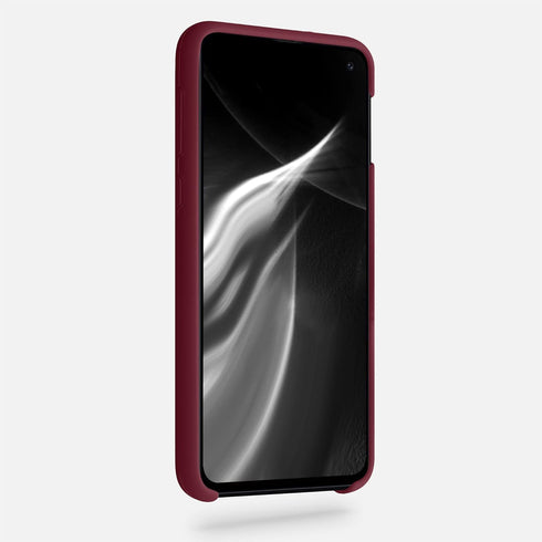 kwmobile Case Compatible with Samsung Galaxy S10e Case - TPU Silicone Phone Cover with Soft Finish - Rhubarb Red...