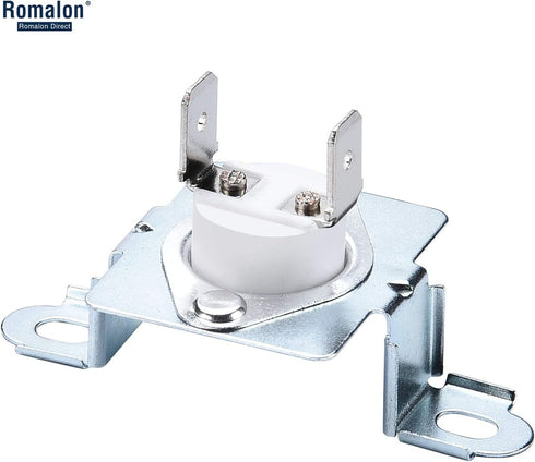 Romalon Thermal Cut Off Fuse DC96-00887A Compatible with Samsung Dryer Assembly Bracket Thermostat Replacement Part DC96-00887C 2074129 AP5966894 - Pack of 3
