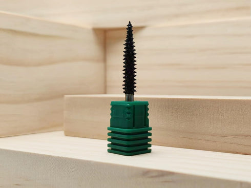 Extreme Spikes Rotary Burr, 1?8" Shaft, Very Coarse - Woodworking Attachment for Dremel, Foredom, DeWalt, Milwaukee. Abrasive Tungsten Carbide (Co...