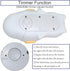 Silicone LED Papa Puppy Night Light Touch Sensor Switching Night Lamp, Transform Between Warm White 2700K and White 6500K, Safe SIL+ABS, Sleep Tim...