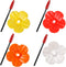 12 Pieces Hummingbird Feeders Replacement Flowers, BENBO Outdoor Bird Feeder Replacement Parts Feeding Ports Replacement with 4 PCS Cleaning Brush...