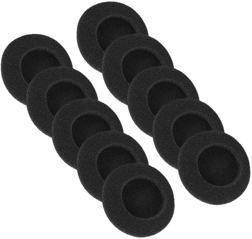 Ear Cushions Foam Replacement 60mm/2.4" Disposable Headphone Headset Earphones Sponge Covers, 5-Pairs...