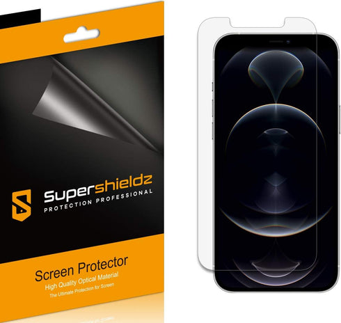 Supershieldz (6 Pack) Anti Glare (Matte) Screen Protector for Designed for iPhone 12 Pro Max (6.7 inch)...
