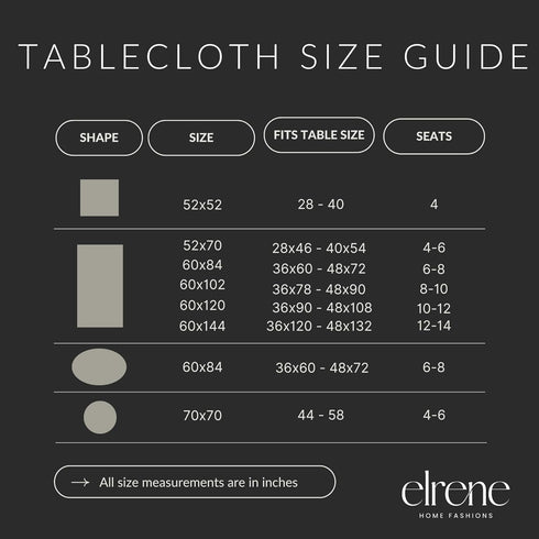 Elrene Home Fashions Harvest-Festival Fall Printed Tablecloth, 70" x 70", Round...