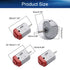Heyiarbeit 5pcs 3V 16500RPM DC Motor Round Shaft Micro Electric Motor for Electronic Equipment DIY Model...