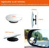 2 Pack Blind Spot Mirrors, 2'' Round Shape Waterproof HD Frameless Glass with Wide Angle, Self-Adhesive Adjustable Rear View Convex Mirrors Suitab...