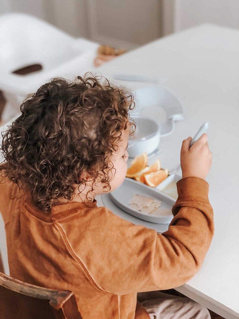 Suction Toddler Plates & Bowls Complete Set w/Spoon- BPA Free 100% Food Grade Silicone- Microwave & Dishwasher Safe Baby Suction Plate, Suction Bo...