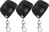 Kingdder 3 Pieces Garage Door Remote Compatible for Multicode 300mhz 10 Dip Switch 3089 3060 3070 Gate Opener Remote Multicode Gate Opener with Ke...