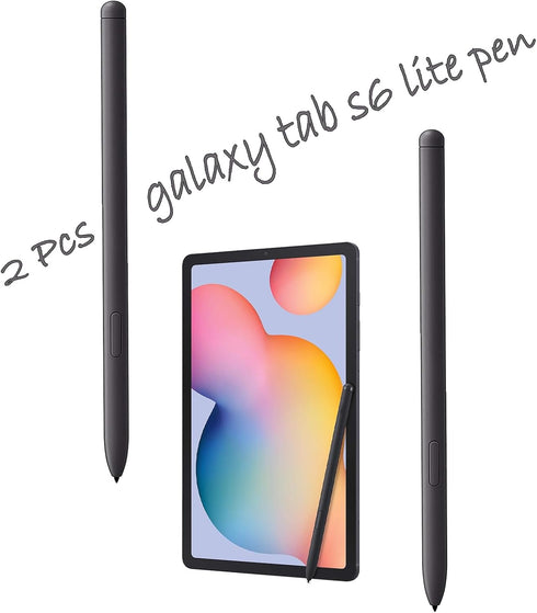 Dogxiong 2 Pack Black Galaxy Tab S6 Lite Pen Replacement for Samsung Galaxy Tab S6 Lite S Pen Stylus Pen Replacement for Samsung Galaxy Tab S6 Lit...
