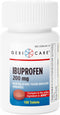 GeriCare Ibuprofen 200mg, Pain Reliever, Fever Reducer, Relieves Body Aches, 100 Count (Pack of 1)...
