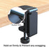 6amLifestyle Foldable Headphone Hodler Hook Hanger Stand Under Desk, Headphone Wall Mount with Cable Organizer Save Space Metal, Headset Holder Cl...