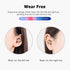 Single Bluetooth Wireless Earbud, Invisible in-Ear Wireless Earbud 12Hrs Playtime Super Long Battery Life, Mini Bluetooth Headset Hands-Free Car H...