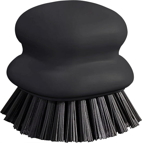 Dish Brush with Handle, Kitchen Scrub Brushes for Cleaning, Dish Scrubber with Nylon bristles for Sink, Pots, Pans(1Pack Black Nylon bristles)...