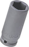Genius Tools 1/2" Dr. 12mm Deep Impact Socket (CR-Mo) - 447812...