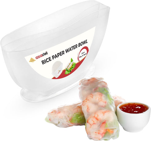 Premium Rice Paper Water Bowl - Water Bowl for soaking Rice Paper (bowl 23cm) (Bowl 10.7 inches)...