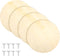 KEJJNYER 4 Pack Pottery Wheel Bat 12 Inch, 2.5mm Thick Round Pottery Bats Clay Throwing Bats with Screws for Making Ceramic Clay, Spinning Clay...