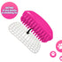Pet Bath Massage Brush - Premium Cat and Dog Bath Brush Scrubber with Removable Cover - Soft Bristle Silicone Dog Brush for Short & Long Haired Pe...
