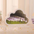 Tulip Night Light Mirror,DIY Tulip Cloud Desk Lamp LED Handmade Tulip Table Lamp (Purple)...