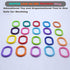 Baby Toys Links-to-Go Car Seat and Hanging Stroller Ring Toy, Larger Connecting Ring Travel Accessory Set...