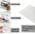 Real Glass Silver Mirrors Mosaic Tiles Sticker for Craft Square Glass Tiles Self Adhesive,3600pcs 5mm by 5mm...