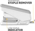 Fellowes LX840 EasyPress Office Stapler, Effortless One-Touch Small Stapler for Classroom, Home and Office, Holds Half Strip of Staples, 25 Sheet ...