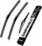 3 Factory Wiper blades Replacement For 2007-2012 GMC Acadia/2007-2010 Saturn Outlook Original Equipment Replacement Windshield Wiper Blades Set 24...