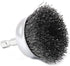Forney 72729 Wire Cup Brush, Coarse Crimped with 1/4-Inch Hex Shank, 2-Inch-by-.012-Inch, Silver...