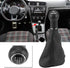 Acouto Car Gear Shift Knob Manual Shifter Knob with Gaiter Boot Cover for Golf 3 for Jetta MK3 1991-1998(5 Speed)...