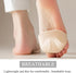 3 Pairs Invisible Breathable Honeycomb Fabric Ball of Foot Pads, Thickened Soft Metatarsal Cushions Socks for Flats High Heels, Prevention Pain Re...