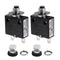 40 Amps Thermal Circuit Breaker, Thermal Overload Protector Push Button Manual Reset Circuit Breaker 32V DC 125/250V AC 40A 2 Pcs...