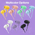 Kids Earbud Headphones Bulk 10 Pack Multi Colors for School Classroom Students Teens Children Gift and Adult......