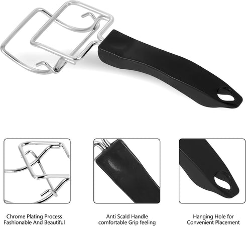 Dimber Tray Extractor for Air Fryer - Grills Extractor for Kitchen Oven - Each Holds Up to 10 lbs - Oven Rack Puller - Air Fryer Accessories - Tra...