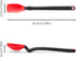 Dreamfarm Mini Supoon Non-Stick Sit-Up Silicone Scraping Cooking Spoon, Jar Scraper Measures 5ml Tsp - 8" Red...
