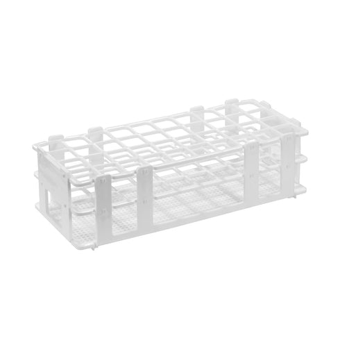 Eowpower Plastic Lab Test Tube Rack Storage Stand Holder Detachable for 20mm Test Tubes, 40 Holes Pack of 1...
