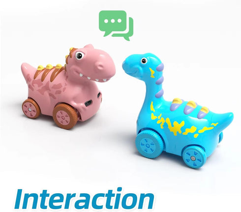 Interactive Musical Walking Following Dinosaur Toy, Rechargeable Sensory Music Development Toy, Fun Moving Toy for Kids Age 3,4,5 and Up...