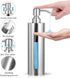 BabyElf Hand Soap Pump Dispenser for Bathroom, Stainless Steel Dish Soap Dispenser for Kitchen, Skinny Premium Rustproof Decorative Liquid Pump Bo...
