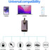 240W USB C 90 Degree Adapter, Right Angle USB C Male Female Adapter Support 8K 60Hz 4K 120Hz for Switch MacBook Laptop Type C Devices…...