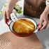 Silicone Baking Mat 8.3 Inches Silicone Bread Sling,Dough Mat for Dutch Oven Sourdough Bread Baking Mat With Long Handle Silicone Bread Sling, Reu...
