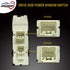 Master Power Window Switch Front Left Driver Side | with 1 Single AUTO | Replacement for Chrysler 200 300 Sebring Dodge Avenger Caliber Charger Ma...