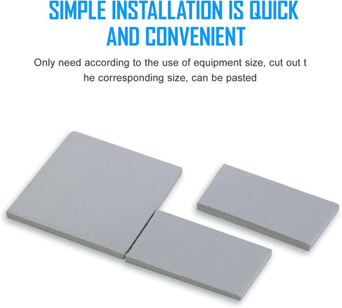 New 14.8 W/mK Silicone Thermal Pad for Heatsink GPU CPU RAM SSD LED Cooler IC Chipset Cooling...