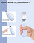 4 pcs Toddler Utensils, Stainless Steel Toddler Silverware Set with Round Handle, Baby Forks for Self Feeding, 2 Toddler Forks and 2 Toddler Spoon...