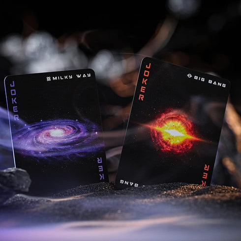 Cosmos Playing Cards: Space-Themed for Astronomy Enthusiasts with Galaxy Planets - Black Hole, Sun, Mars, Moon... (Standard Edition)...